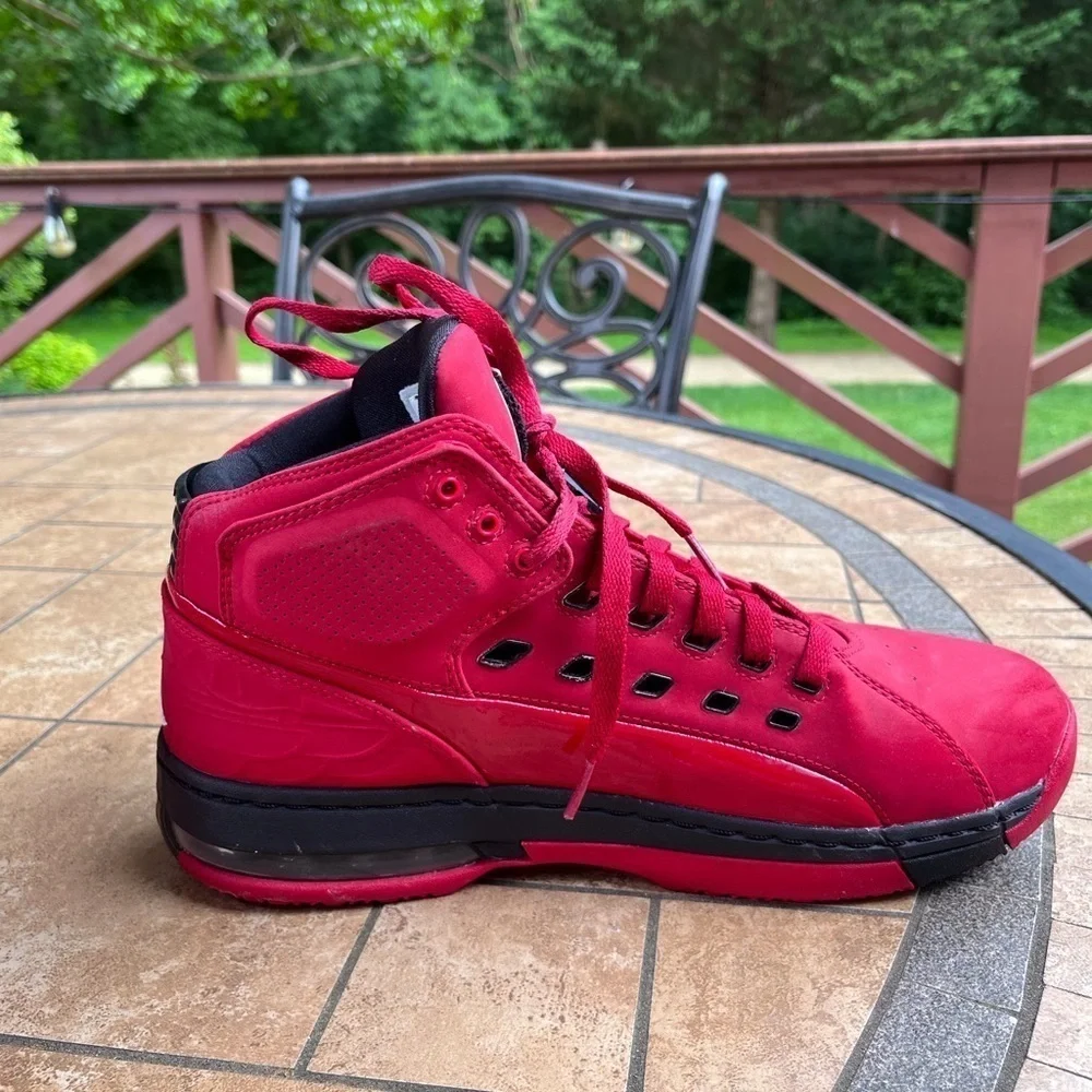 Nike Air Jordan Ol School Gym Red Black Basketball Shoes S. 10 317223-60…